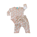 0-3M 2pc Peach Rainbow Set - Ackermans