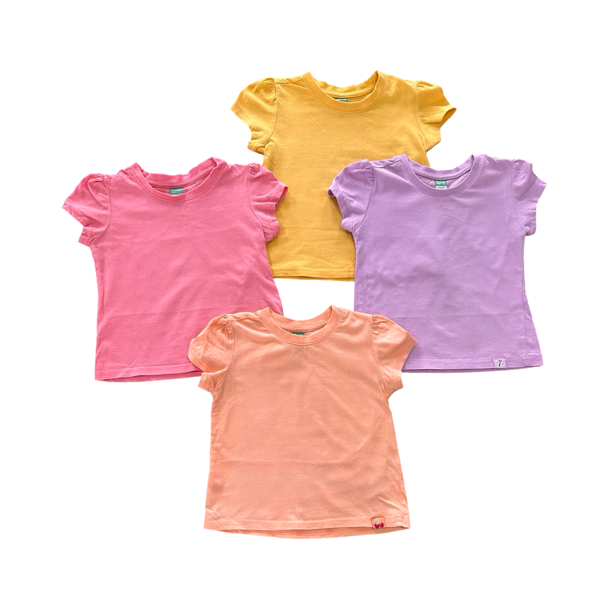 18-24M 4pc Girls T-Shirt Set - Ackermans