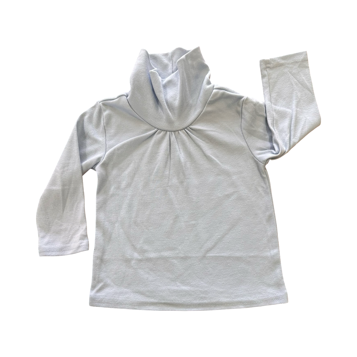 12-18M Blue Polo Neck Top for Girls - Ackermans