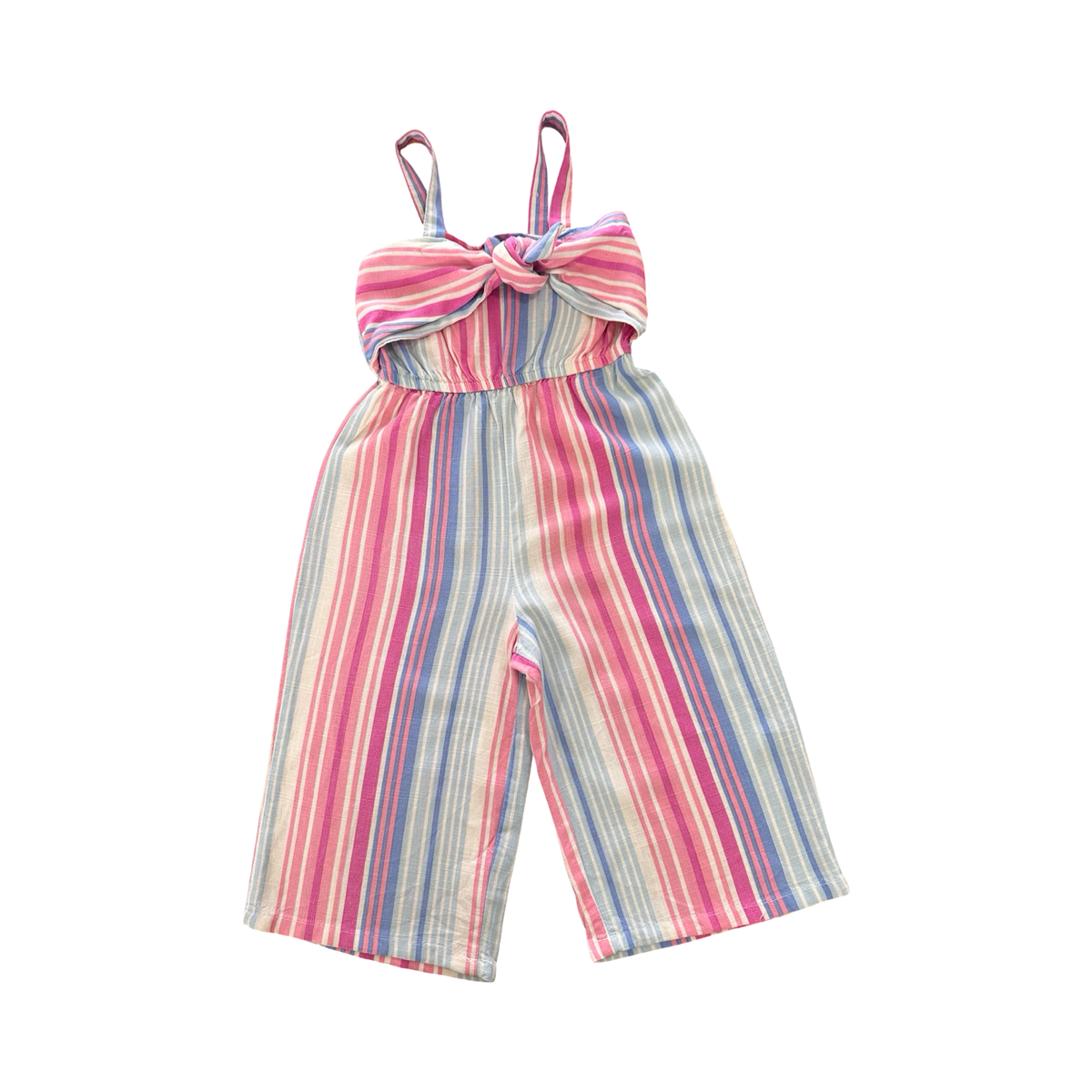 2-3Y Pink, Purple & Blue Stripe Bodysuit - Qtee