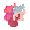 2-3Y 5pc Long Sleeve T-Shirts for Girls - Real Kids