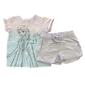 2-3Y 2pc Elsa Frozen Outfit - Disney & Real