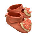 Size 0 Pink & White Cute Polkadot Shoes - Ackermans