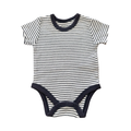 0-3M Navy & White Stripe Bodysuit - Cotton On