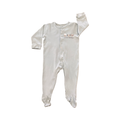 3-6 M Light Blue Little Friends Snapper Babygrow - Woolworths
