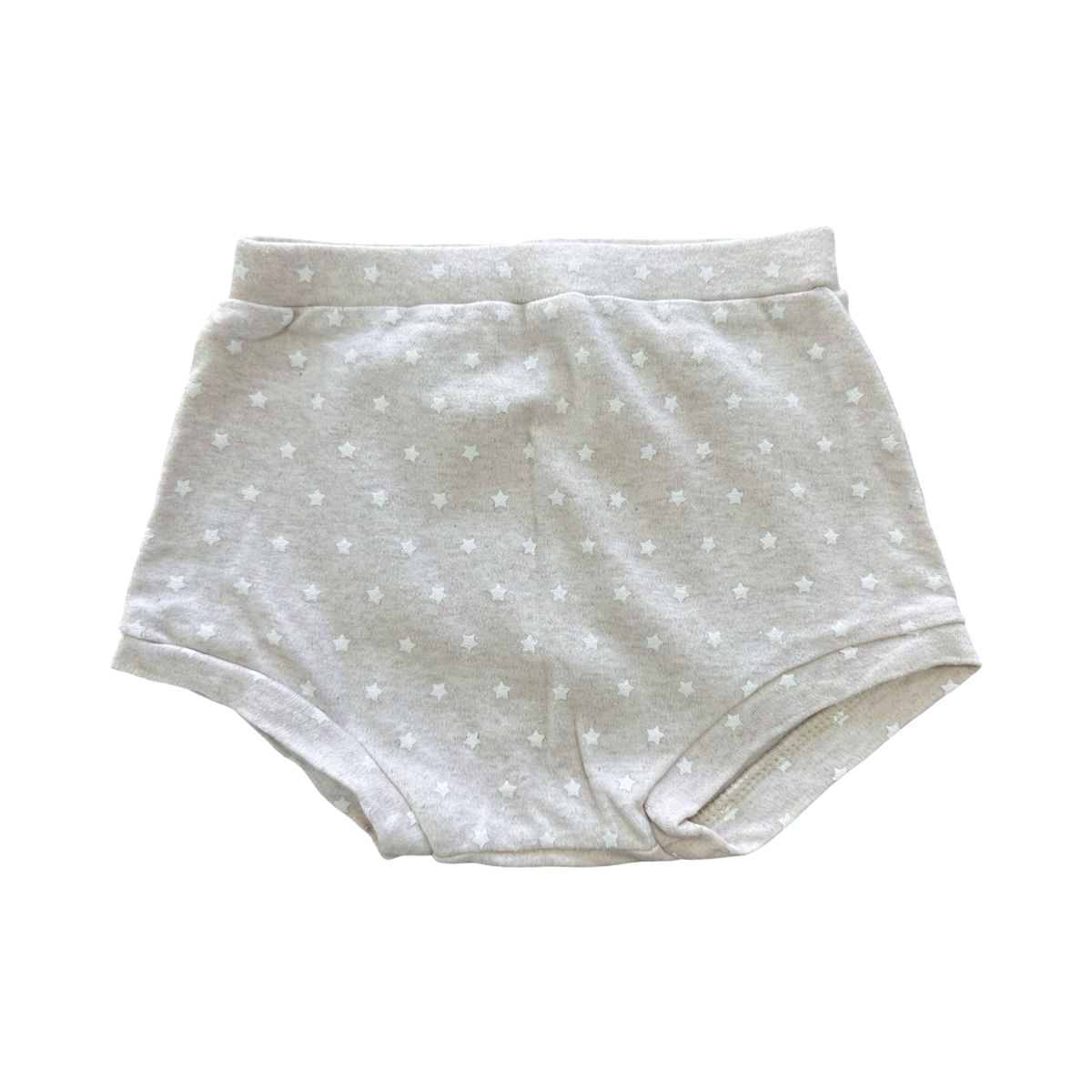 6-12M Beige Melange Star & Cloud Bloomer - Woolworths