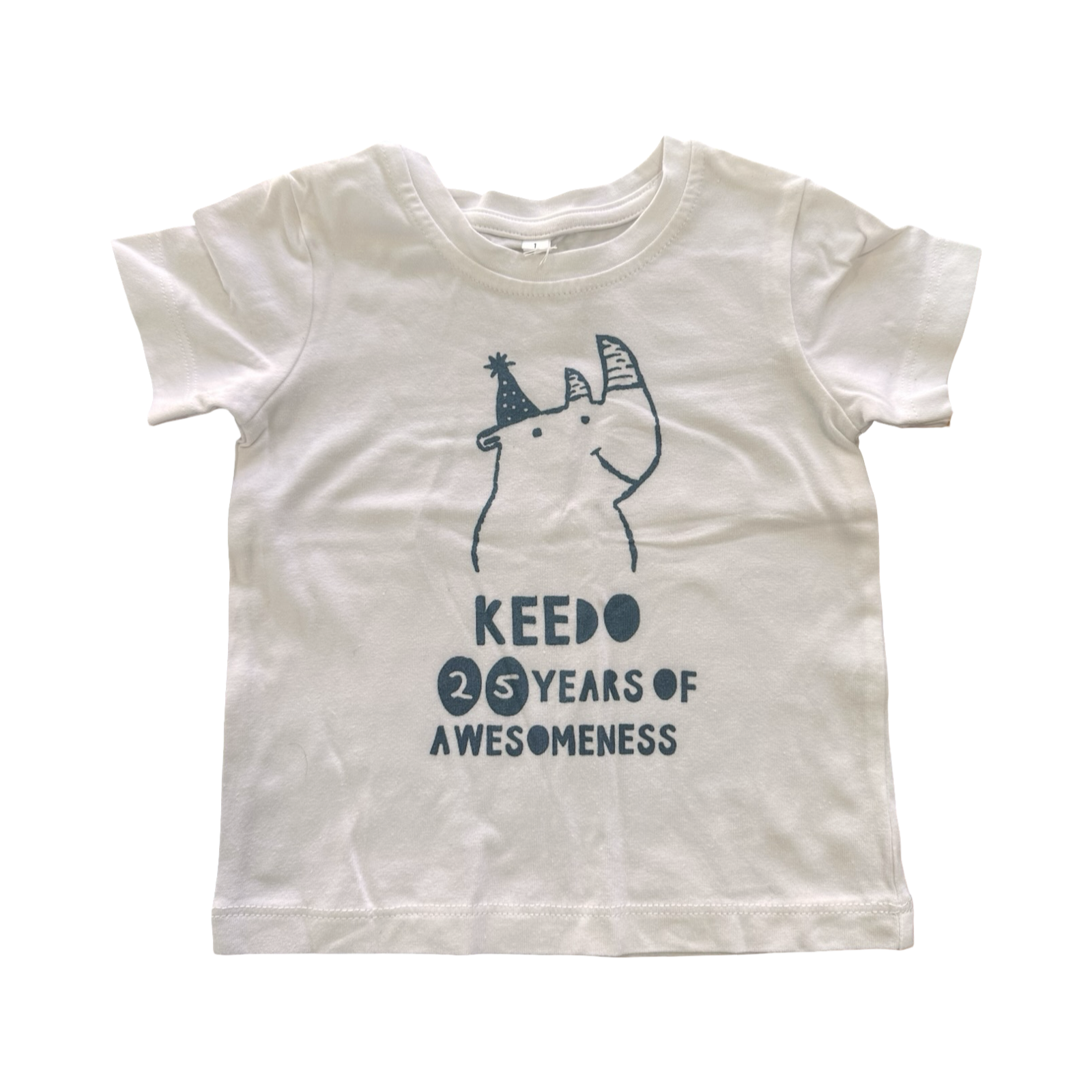 3-6M 25 Years of Awesomeness T-Shirt - Keedo