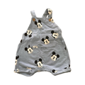 1-2M Blue Mickey Dungaree - H & M
