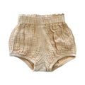 9-12M Dark Yellow Muslin Bloomer - Popcandy