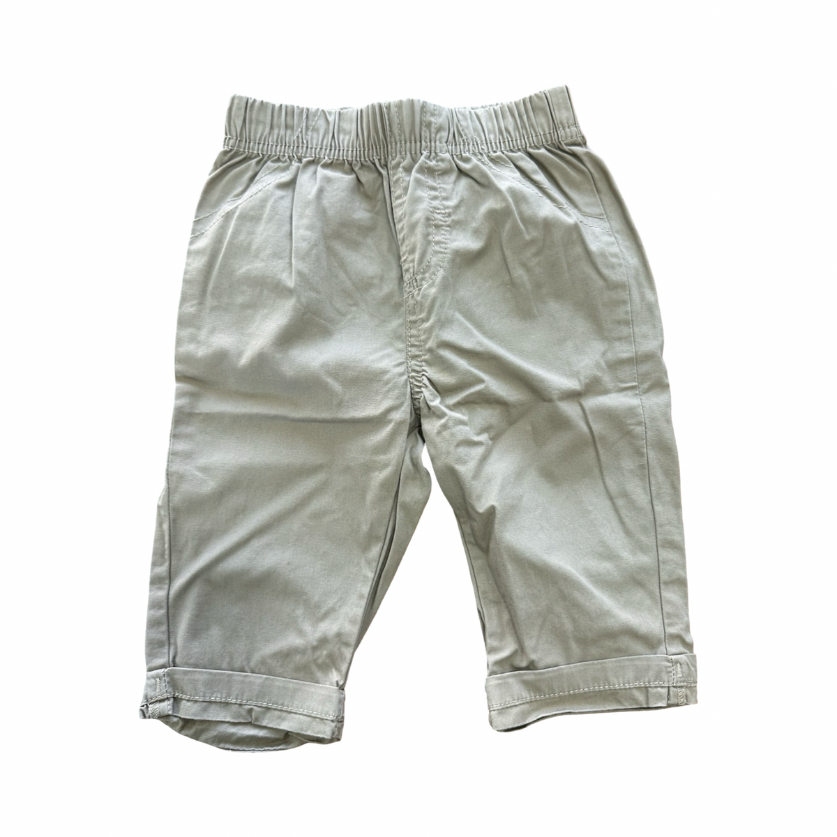 3-6M Beige Elasticates Long Pants - Woolworths
