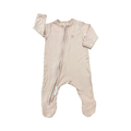 1-3M Blush Pink Side Zipper Cotton Babygrow - Woolworths