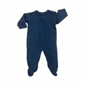 1-3M Black Snapper Cotton Babygrow - Woolworths