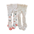6-12M 2pc Knitted Footed Stockings
