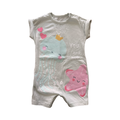 1-3M Light Green You and Me Romper - Woolworths