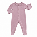 3-6M Dusty Pink Long Snapper Babygrows Set - Woolworths