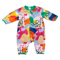 3-6M Colourful snapper babygrow - H & M