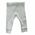 3-6M Beige ribbed leggings - Zara
