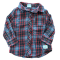 2Y White, red & black long sleeve check shirt	 - Cotton On