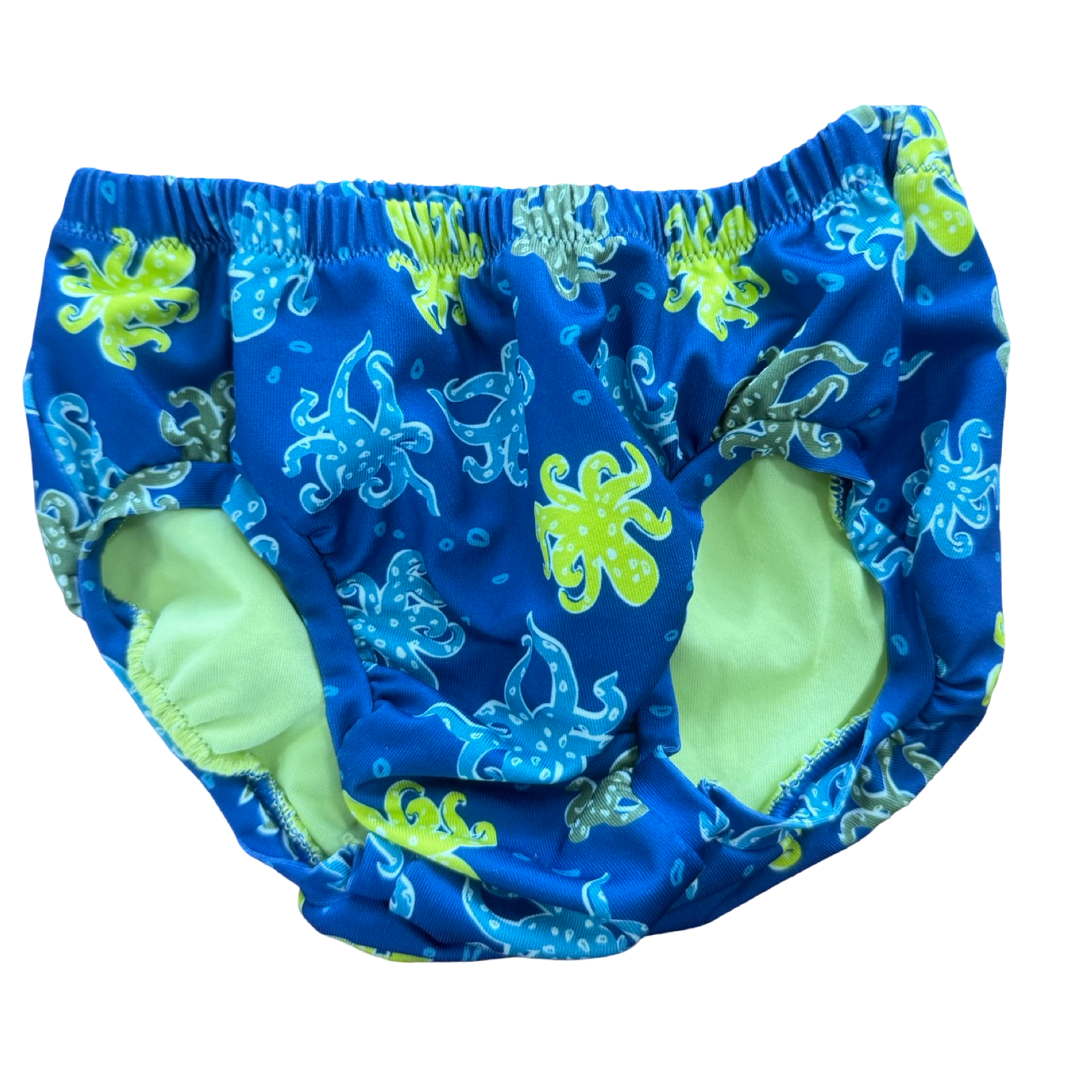 18-24M Blue & green octopus swimming nappy -United colours of Benetton