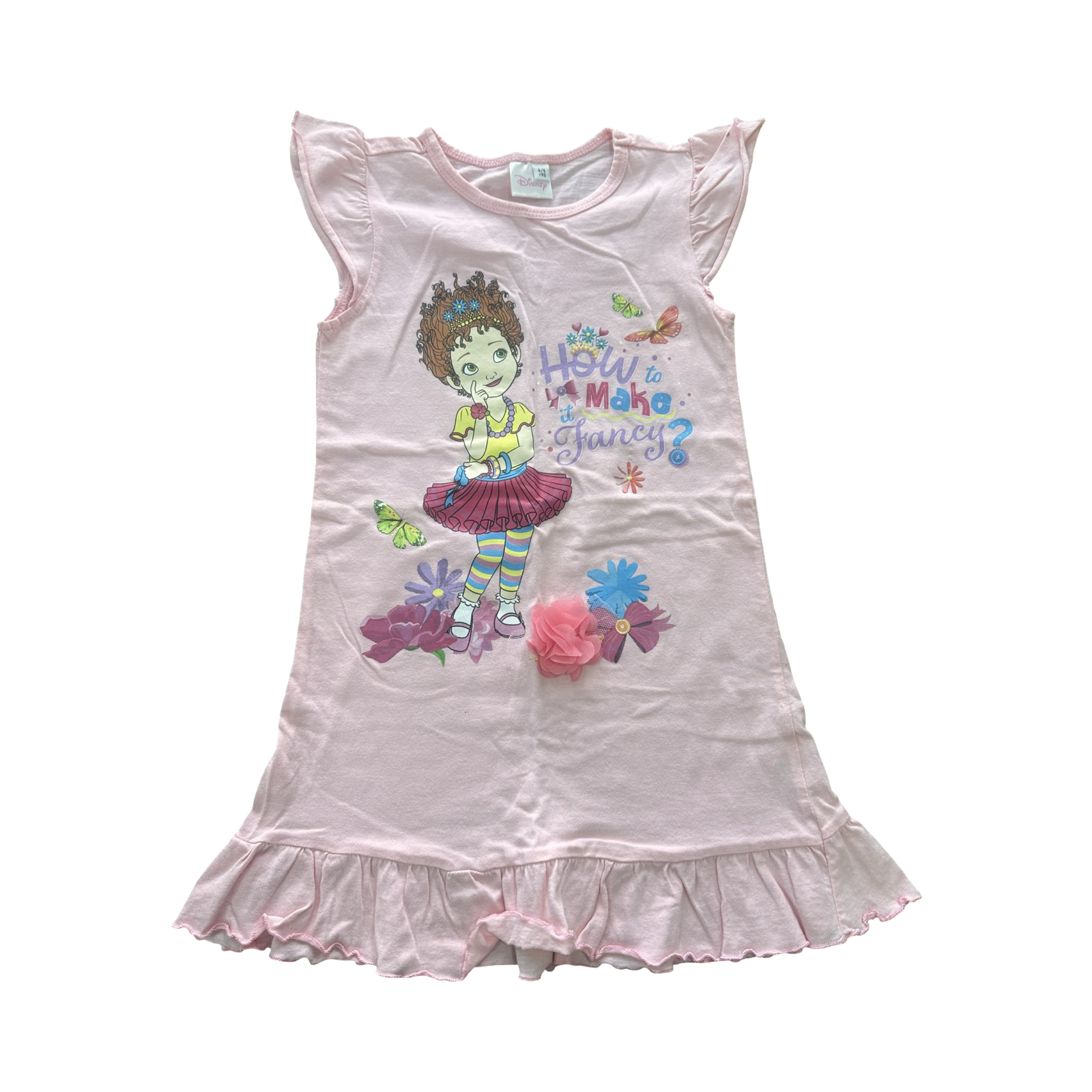 4-5Y Pink Pyjama Dress - Disney