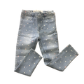 5Y Light Blue Polka Dot Stretch Jeans - RE: Kids