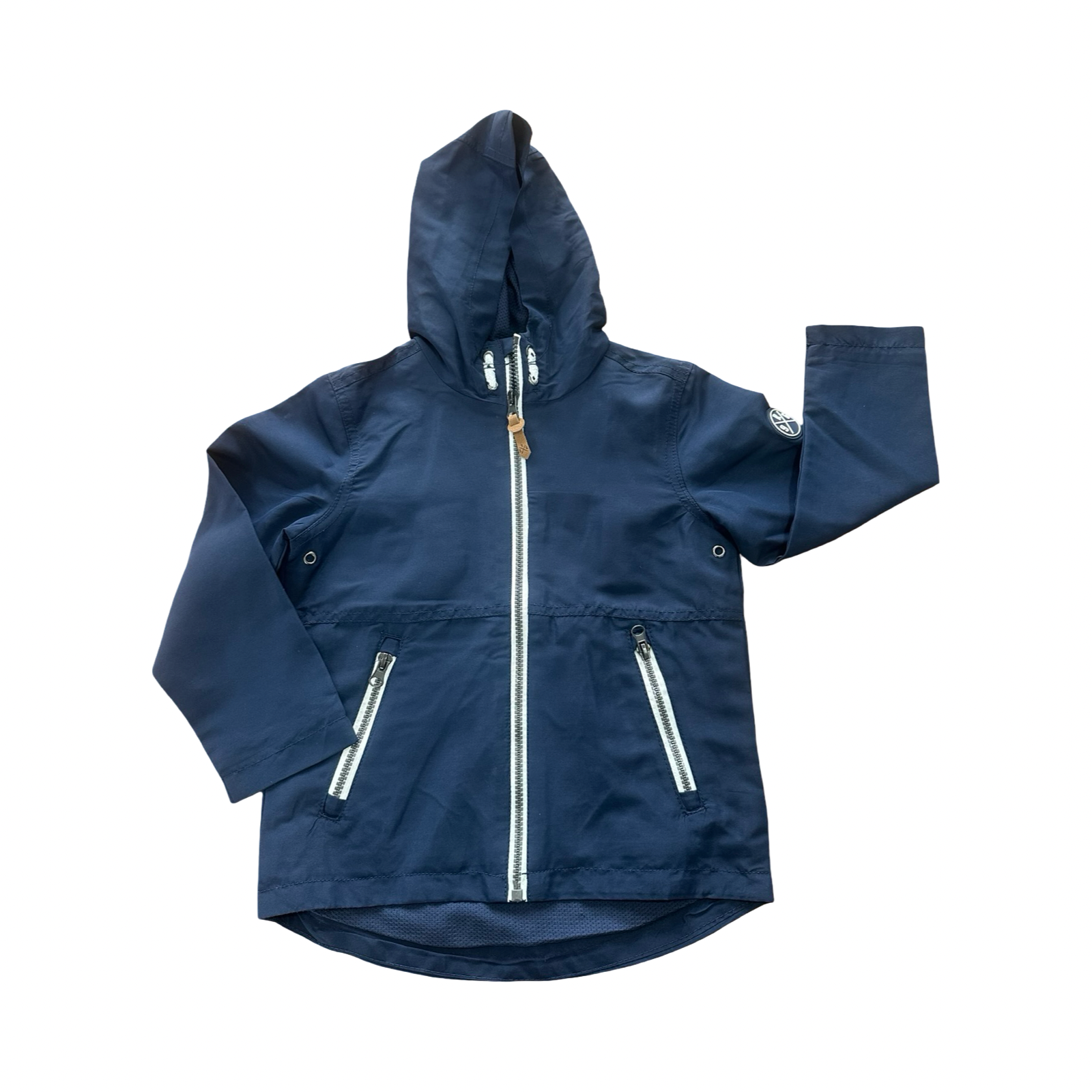 4-5Y Navy 4-5 Soft Shell Zipper Jacket - Real Kids