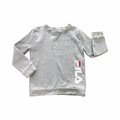 5-6Y Grey Melange Sweater Top - Fila