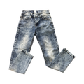 6Y Washed Look Denim with Spotted Detail - Woolworths