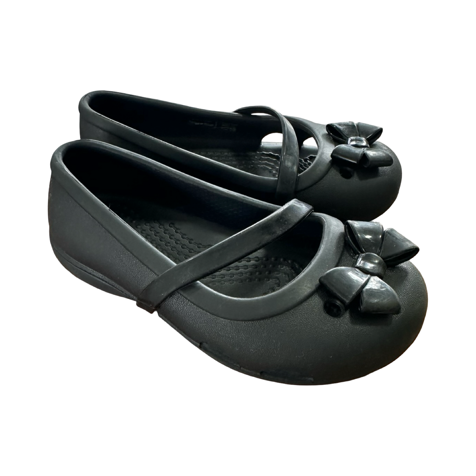 Size 7 Black Pump Girls Shoes - Crocs