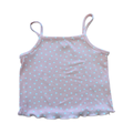 3-4Y Pink Polkadot Stretch Sleeveless Top - Real Kids