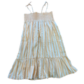 6-7Y Peach Summer Stripe Dress - H & M