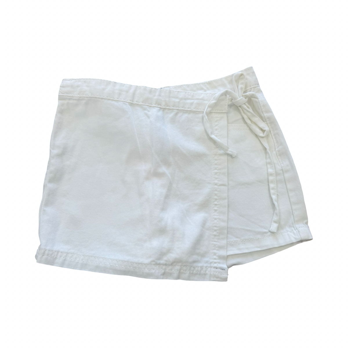 9-10Y White Denim Skort (Skirt/Short) - Mr Price