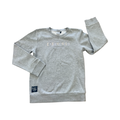 9-10Y Grey Melange Sweater Top - Earthchild