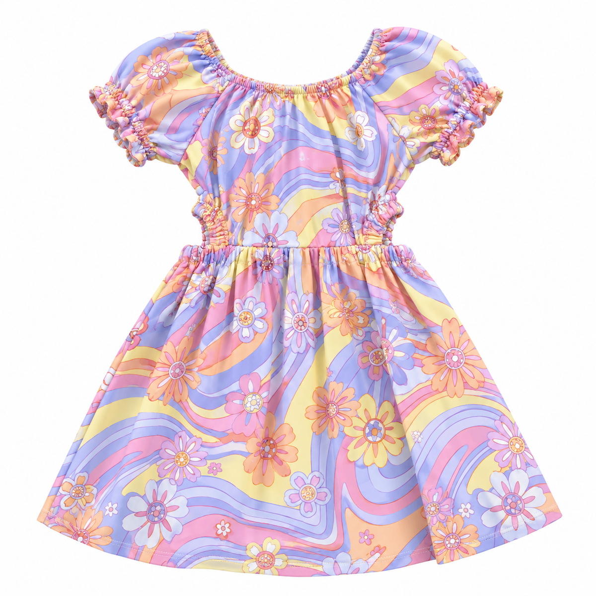 3Y Multicoloured Patterned Summer Cotton Dress - Cotton On