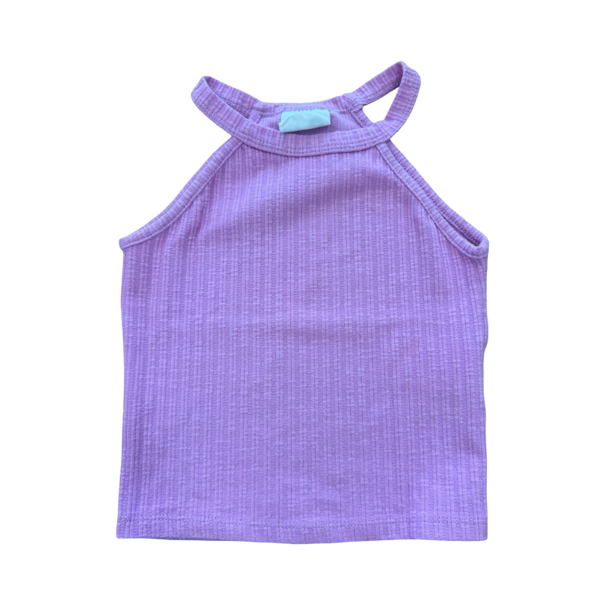 3Y Lilac Ribbed Sleeveless Top - Cotton On