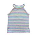 6Y Pastel Multicolour Ribbed Sleeveless Top - Cotton On