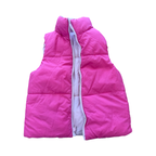 7-8Y Light Pink and Dark Pink Reversible Gilet - Cotton On