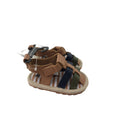 Size 1 - Tan & Blue Leather Sandals - Woolworths