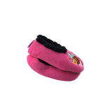 Medium - Pink Fleece Bee Slippers - Snoozies