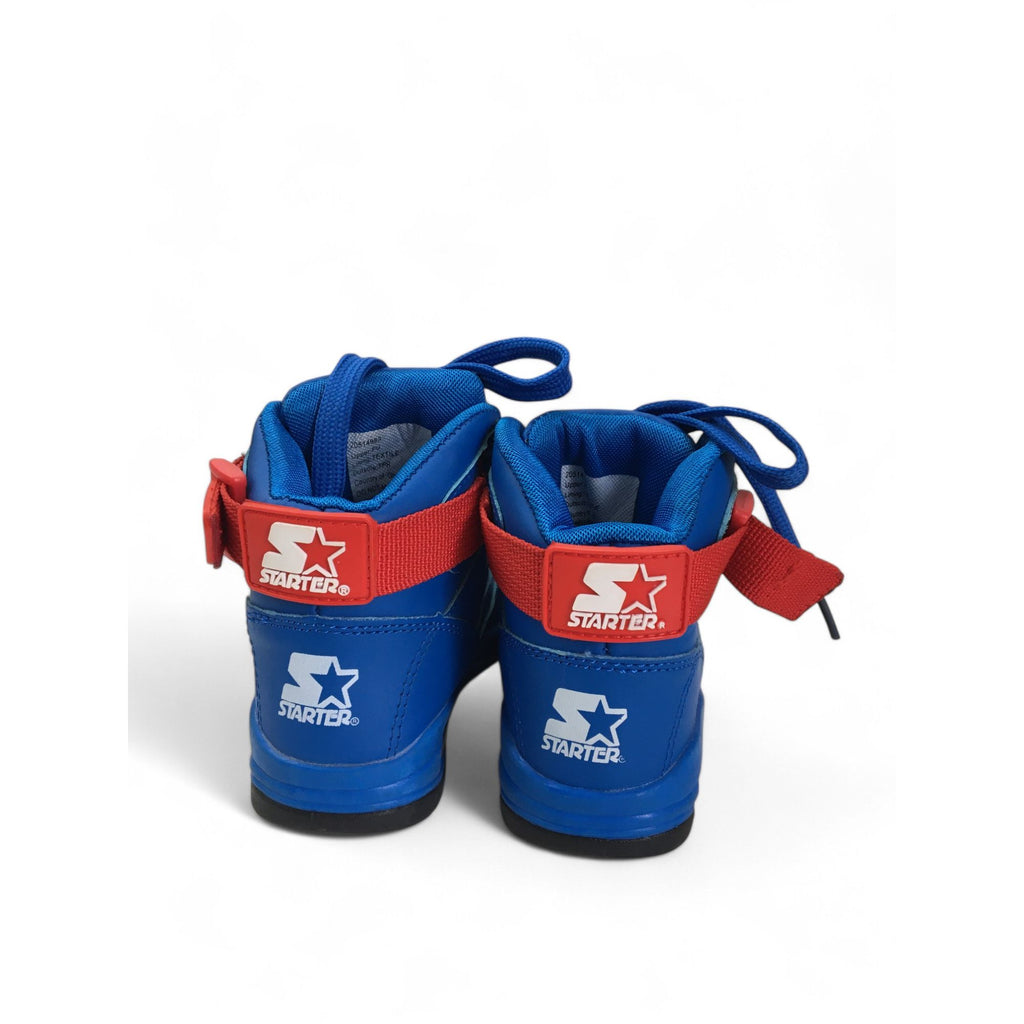 Size 5 - Blue & Red High Top Sneaker - Starter