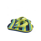 Size 5 - Blue-Yellow Stripe Flip Flops - Woolworths
