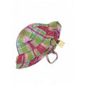 3-6M Pink Plaid Frill Sun Hat - Gap