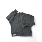 3-4Y Grey Rib Knit Cardigan - Carter & Me