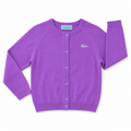 6Y Purple Knitted Cardigan - Lacoste