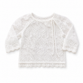 3-6M Lace Long Sleeve Classic Top