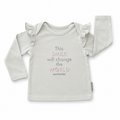12-18M Light Blue Long Sleeve T-Shirt - Earthchild