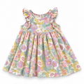 12-18M Floral Cotton Summer Dress - Tiny Tots