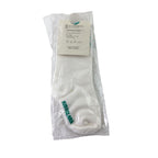 18-36M White & Green Cat Detail Non-Slip Sock - Emmy & Belle