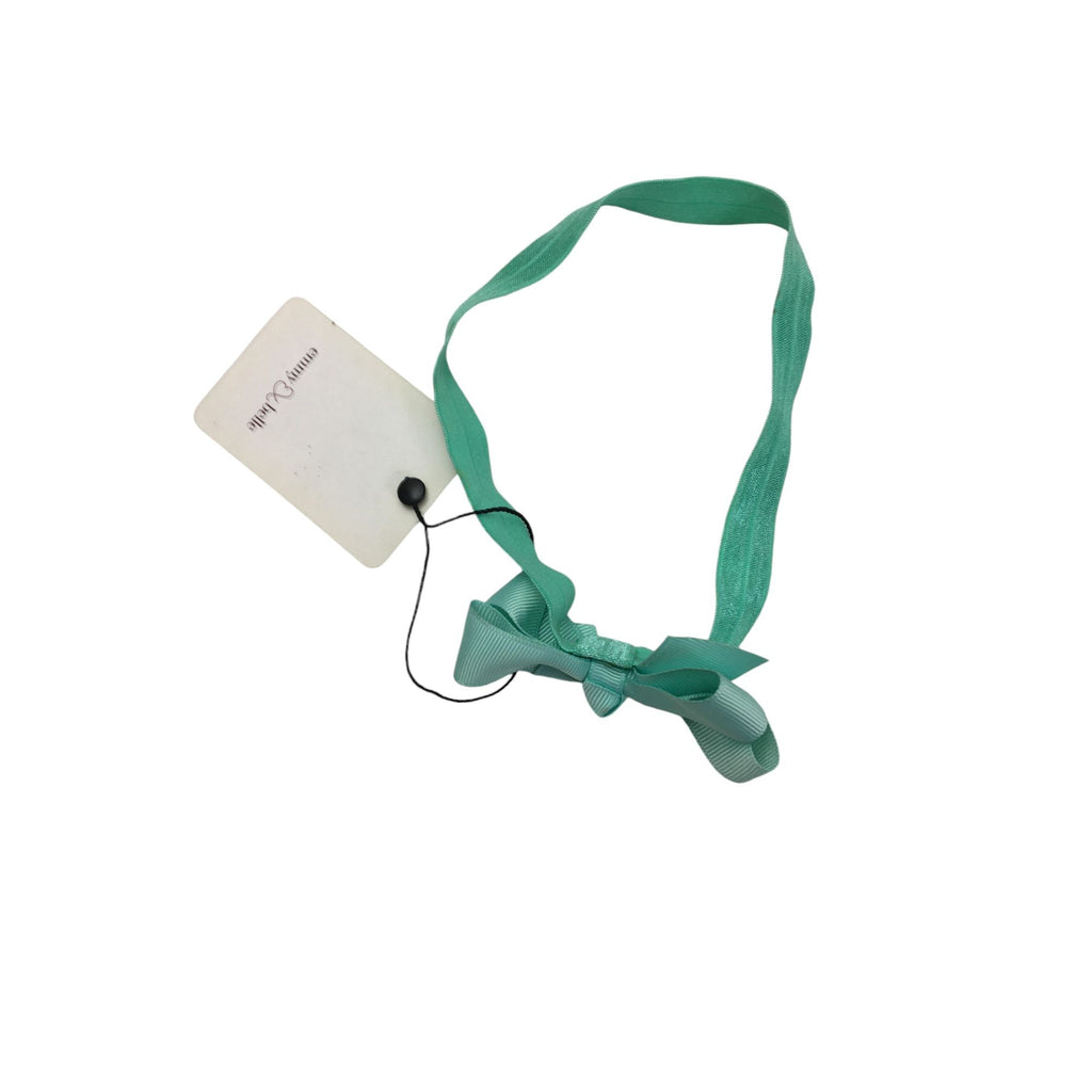 Aqua Bow Headband - Emmy & Belle