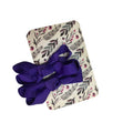 Dark Purple Set of Two Ribbons Clips - Emmy & Belle